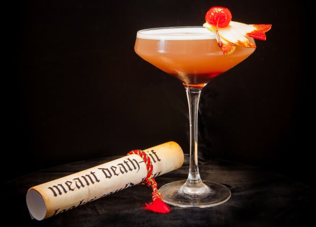 The Metro: Dram Stoker Halloween cocktail