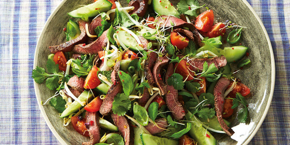 Prima magazine's tangy Thai beef salad