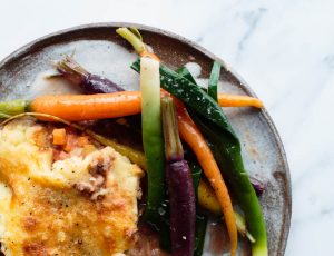 Cottage Pie with Maple-Caramelised Vegetables